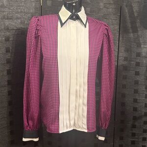 Windsmoor Blouse British Tailored Sz 10